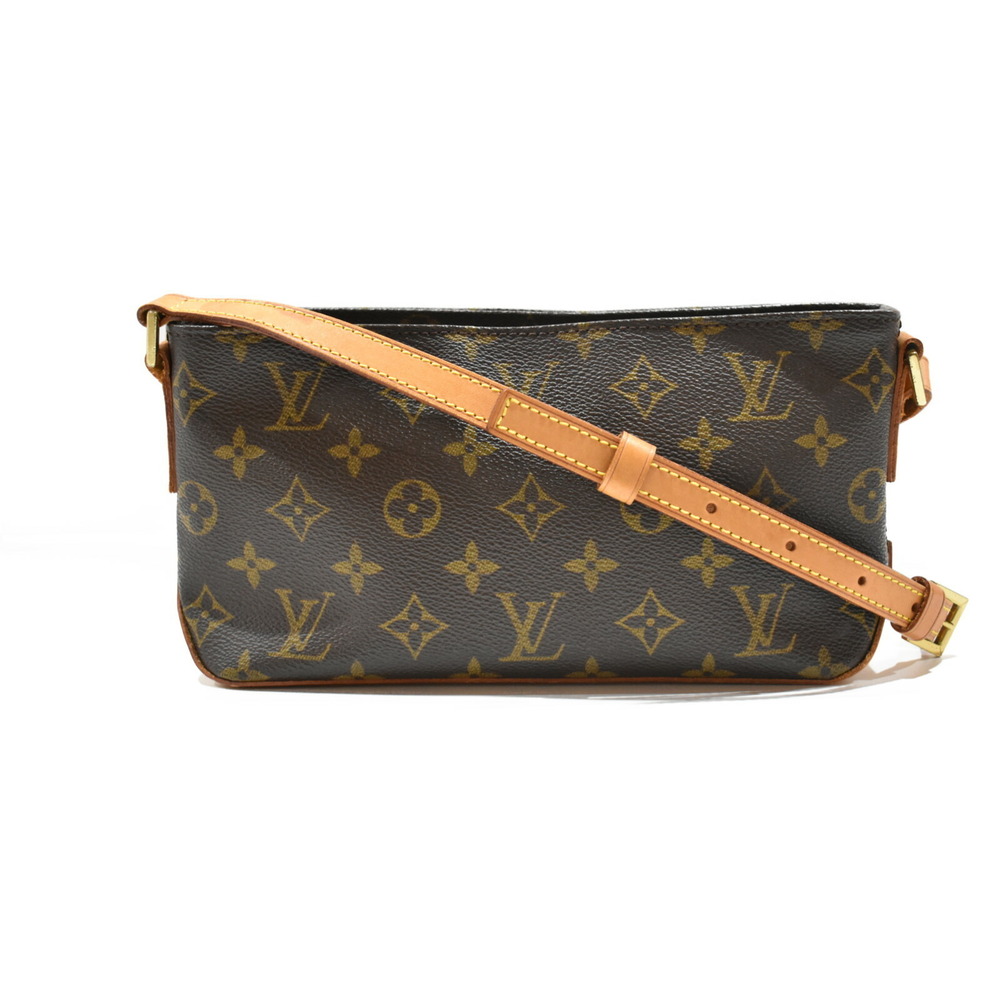 Louis Vuitton Trotter Monogram Canvas Shoulder Bag Compact Travel